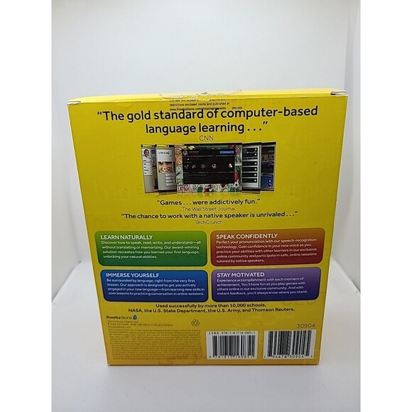 Rosetta Stone Spanish Espanol Headphones Level 1-5 + audio cds  W/earphones - Picture 5 of 10